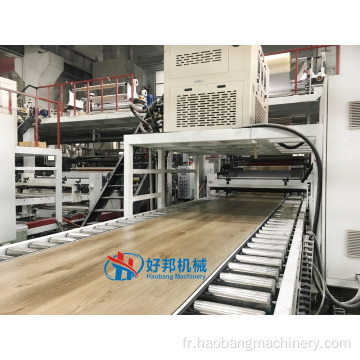 LIGNE DE MACHINES À PLANCHER SPC IGNIFUGE UV